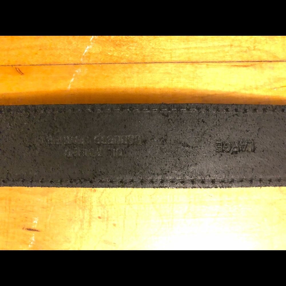 Calvin Klein Black Leather Belt